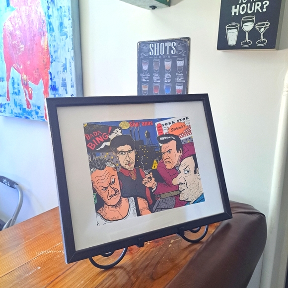 Sopranos Original Man Cave Art - Picture 3 of 3